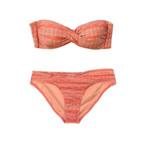 NEW Robin Piccone Isla 2-Piece Bikini Set in Terracotta Sz. L